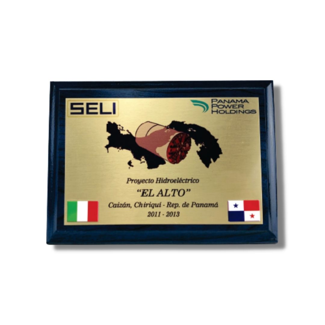 Placa Woodgrain