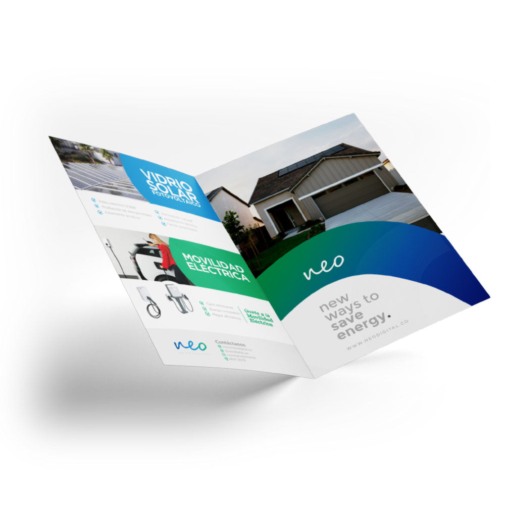 Brochures una pagina (8.5