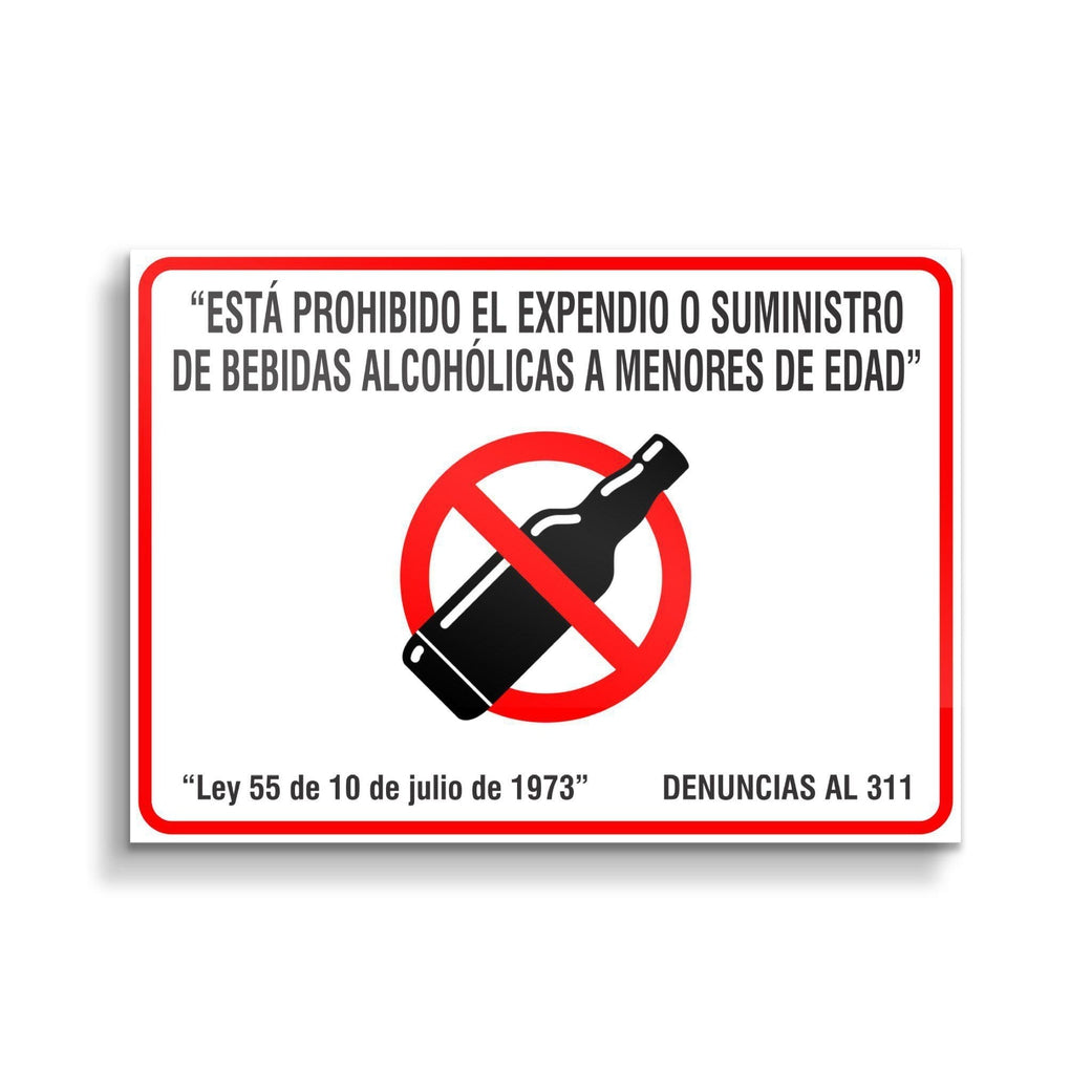 no hay señal de consumo de alcohol por menores de edad