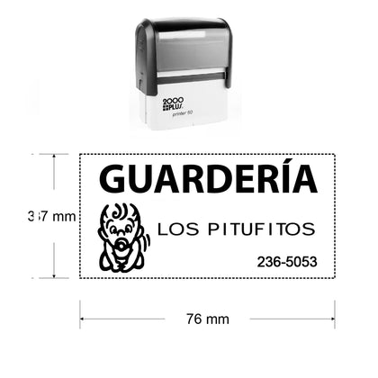 sello automatico printer 60 ejemplo